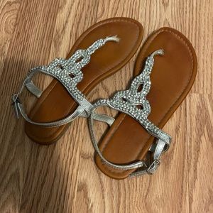 Cherokee Sandals Bedazzled